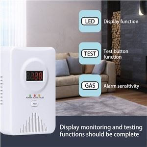 Brandbaar gasalarm